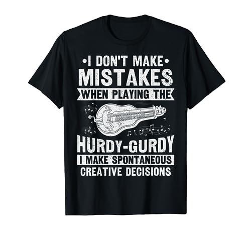 Instrument Hurdy-Gurdy Design for a Hurdy-gurdy expert T-Shirt