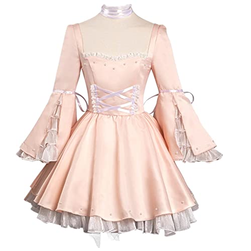 1122 Chobits Rie Tanaka Chi Cosplay Costume Dress Headband Outfits Halloween Carnival Party Suit (Male, XL)