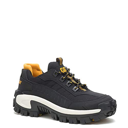 CAT Footwear Men's Invader Steel Toe Work Shoe, Black/Full Moon, 9