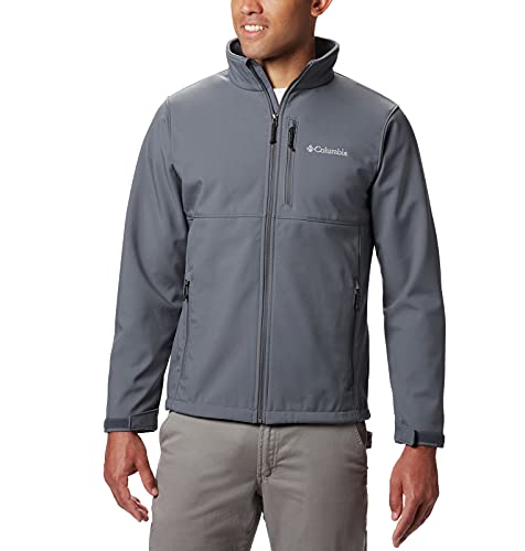 Columbia Men's Big & Tall Ascender Soft Shell Jacket (Graphite, 1X)…