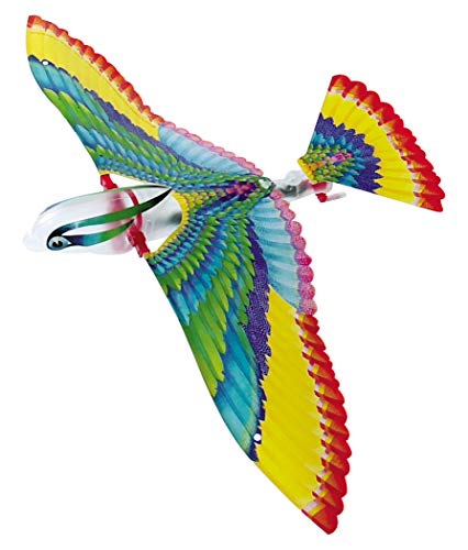 Schylling Tim Bird Mechanical Flying Toy , Green 8 inch (Pack of 1)