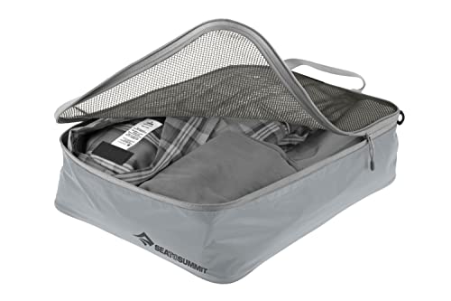 Sea to Summit Travelling Light Garment Mesh Bag Packing Organizer, Medium, HighRise Grey