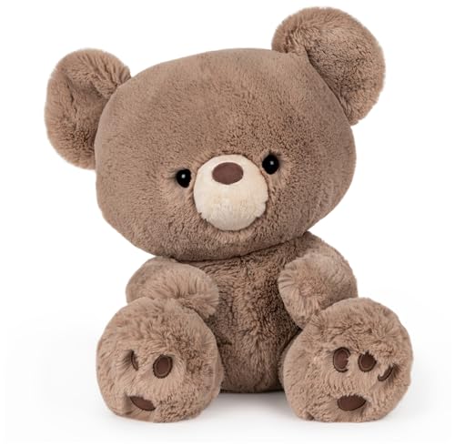 GUND Kai Teddy Bear, Premium Plush Toy Stuffed Animal for Ages 1 & Up, Taupe/Light Brown, 12'