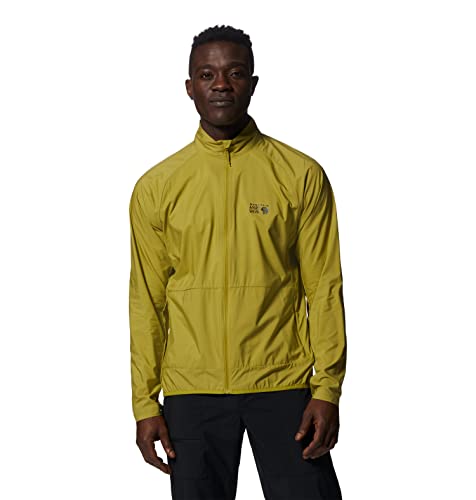 Mountain Hardwear Men's KOR AirShell Full Zip Jacket, Moon Moss, Large