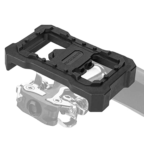 ROCKBROS Clipless Bike Pedal to Convert Flat Pedals Universal Platform Pedal Adapters for Shimano SPD System Mountain Pedal MTB Bicylce Pedals