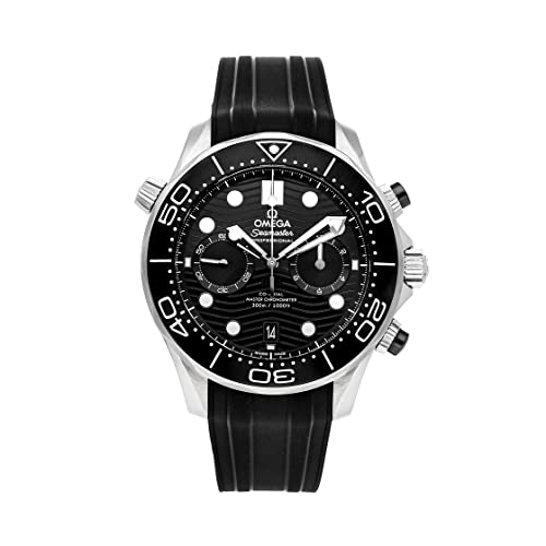 Omega Seamaster 300 Master Co-Axial Chronograph Automatic Chronometer Black Dial Watch 210.32.44.51.01.001