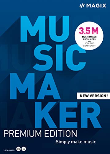 Music Maker 2021 Premium Edition - More sounds. More possibilities. Simply create music. [PC Download]