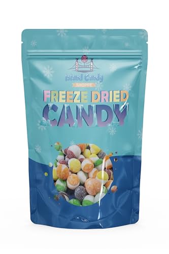 KD Supplies Freeze Dried Skittles (10 oz) - Premium Freeze Dried Crunchy Candy For An Enhanced Flavor (Sour Rainbow)