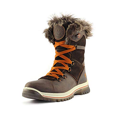 Santana Canada Majesta2 Boot - Women's Dark Brown/Rust, 7.0
