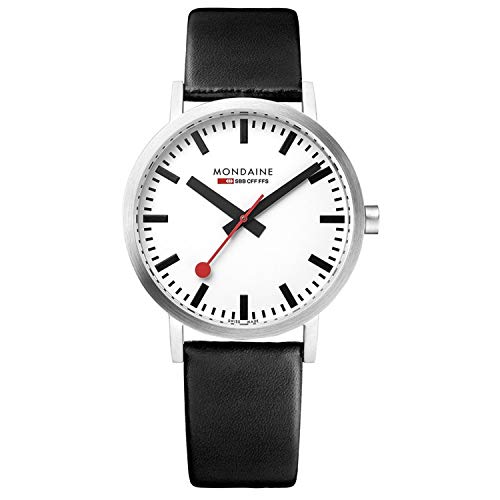 Mondaine Men's A660.30314.16SBB Quartz Classic Leather Band Watch