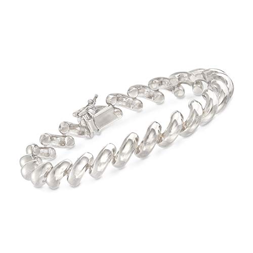 Ross-Simons Italian Sterling Silver San Marco Bracelet. 7 inches