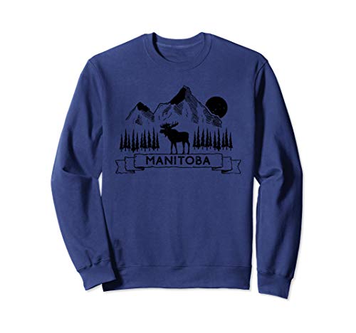 Manitoba Canada | Manitoba Canadian Moose Gift | Manitoba Sweatshirt