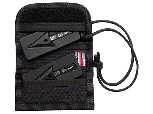 ESEE Arrowhead Wallet with 2 AH-1 Arrowheads