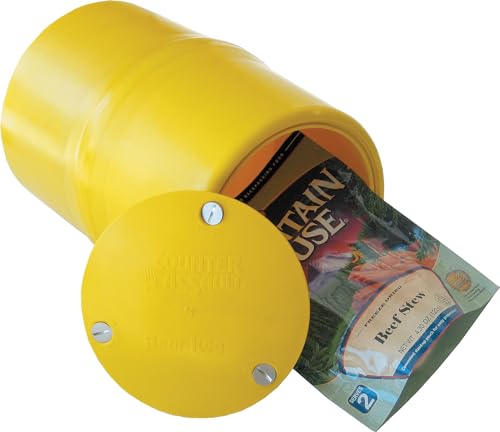 Counter Assault Bear Keg Food Storage Container Yellow