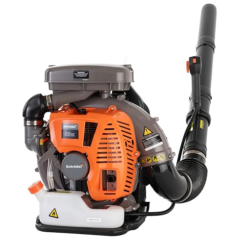 Schröder Leaf Blower - Schröder Backpack Blower - Gas Leaf Blower - SR-6400L - 3.7 HP Engine - 5 Year Warranty
