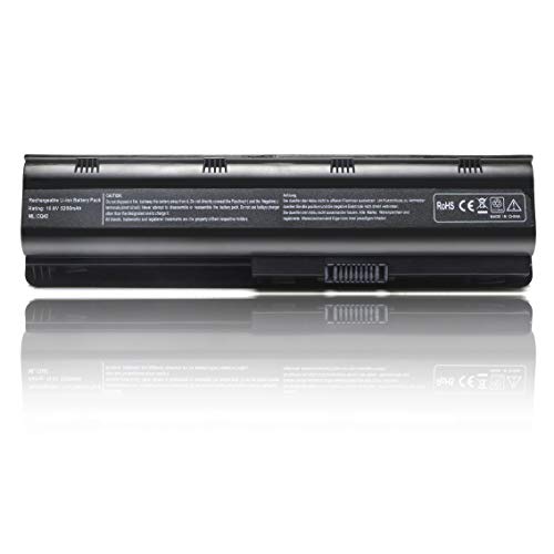593553-001 Laptop Battery for HP Pavilion G7 Series g7-1070us g7-1075dx g7-1150us g7-1167dx g7-1219wm g7-1257dx g7-1260us g7-1310us g7-1320dx g7-1329wm g7-1338dx g7-1365dx g7-2269wm[10.8V 5200mAh]
