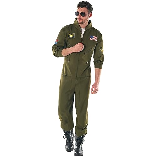 Morph Flight Suit Men Flight Suit Costume Men Pilot Costume Men Flight Suit Costume Adult Fighter Pilot Costume Men Aviator XL