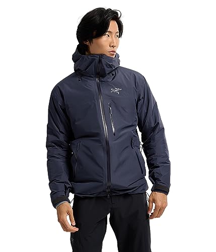 Arc'teryx Beta Insulated Jacket Men's | Insulated Gore-Tex Mountain Shell - Redesign | Black Sapphire, Large