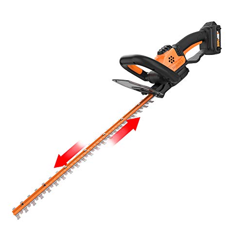WORX WG261 20V Power Share 22' Cordless Hedge Trimmer (Battery & Charger Included)