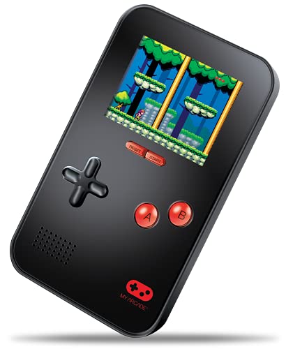 My Arcade Go Gamer Portable - Handheld Gaming System - 300 Retro Style Games - High Resolution - Battery Powered - Full Color Display - Volume Buttons - Headphone Jack - Electronic Games