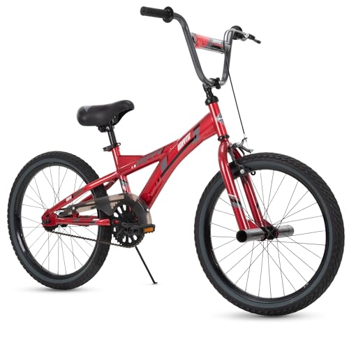 Huffy Ignyte 20” Boy’s BMX Bike, Quick Connect Assembly, Red