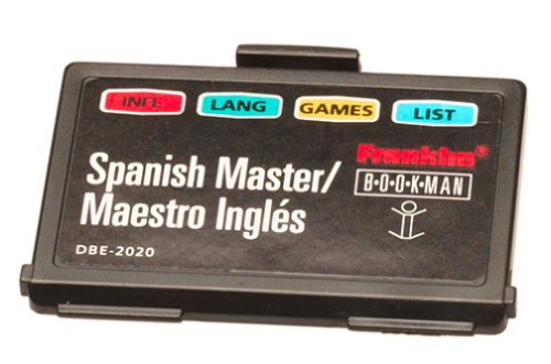 Franklin Spanish/English Dictionary Bookman Card