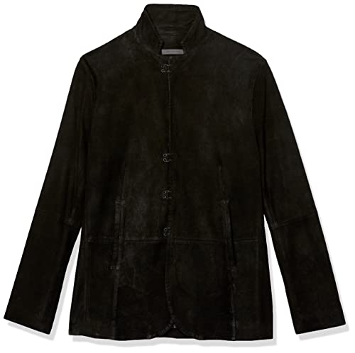John Varvatos mens Thompson Jacket, Black, 48