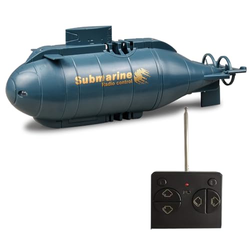 YEIBOBO ! 6 Channels Mini RC Submarine Toy (Blue)