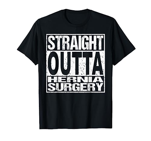 Hernia Surgery T Shirt Funny Survivor Post Recovery Gift