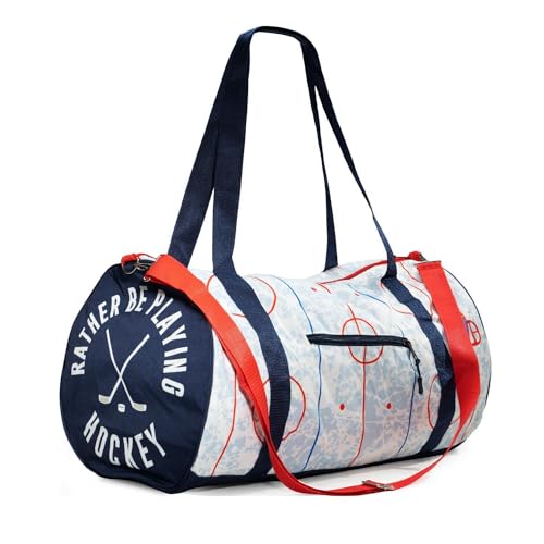 ChalkTalkSPORTS Hockey Rinkside Duffle Bag | Ice Hockey Sports Bag