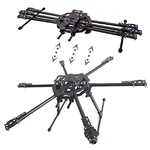 GoGoRc Tarot FY680 Foldable Hexacopter Carbon Fiber 680mm FPV Drone Frame RH68B01 Multirotor