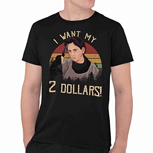 Weser Vintage Better Off Dead Johnny Gasparini I Want My 2 Dollars Tree Vintage Funny Unisex Shirt for Men, Women Black