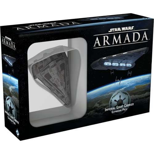 Star Wars Armada Imperial Light Carrier EXPANSION PACK | Miniatures Battle Game | Strategy Game for Adults and Teens | Ages 14+ | 2 Players | Avg. Playtime 2 Hours | Made by Fantasy Flight Games