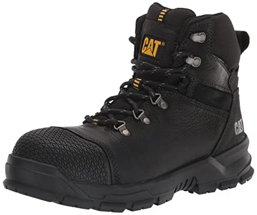 Caterpillar Men's Accomplice Steel Toe Waterproof Construction Boot, Black, 13