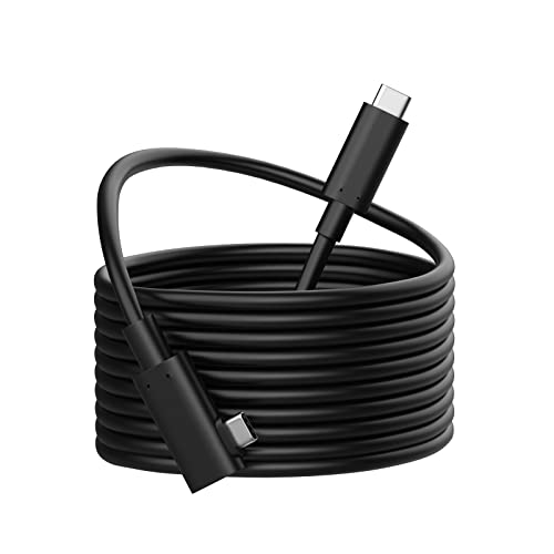 Opcables Fiber Optic Link VR/Charger/Tethered Shooting Cable, USB 3.2 C to C High-Speed Data Transfer and Connection Between Camera and Computer/for Virtual Reality Headsets and Gaming PC (16.4Feet)