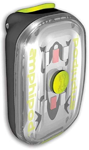 Amphipod Versa Lite Max Rechargeable LED Flashlight, 4.5-9 Hour Runtime, 1.5 Inch Beam, Moisture Resistant Case