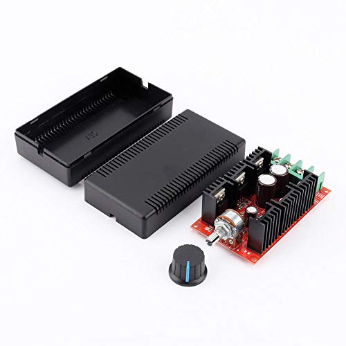 DC Motor Speed Controller, DC Brush Motor Speed Controller Switch PWM HHO RC-Controller 10-50V 40A 2000W MAX for Fan, Pump, or Other DC Load