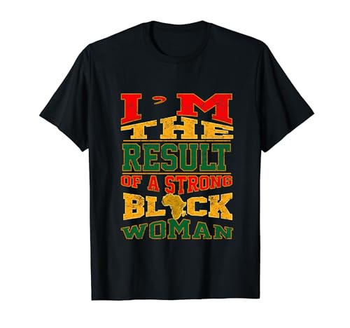 Black Woman Pro Black African American T-shirt Art T-Shirt