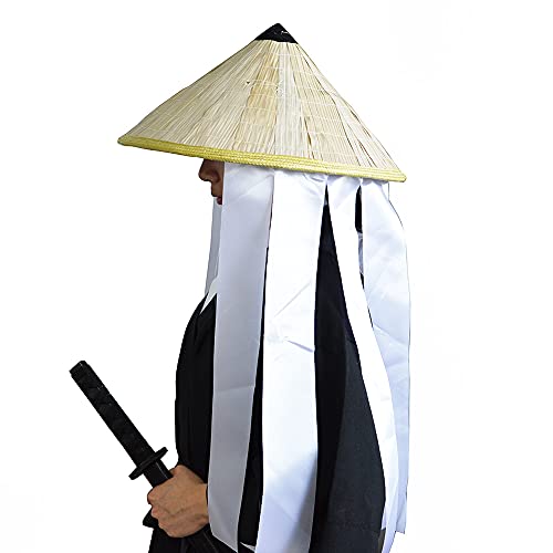 SUNNYHILL Japanese Swordsman Hat anime Cosplay Accessories
