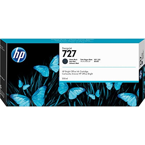 HP 727 (C1Q12A) Ink Cartridge - Matte Black