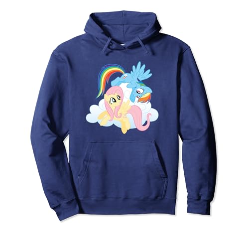 My Little Pony Fluttershy And Rainbow Dash Pullover Hoodie