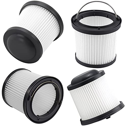 PVF110 Washable Filter Replacement for Black and Decker PHV1410 PHV1810 PHV1210 BDH2000PL Pivot Vacuum by Funmit (4 Pack)