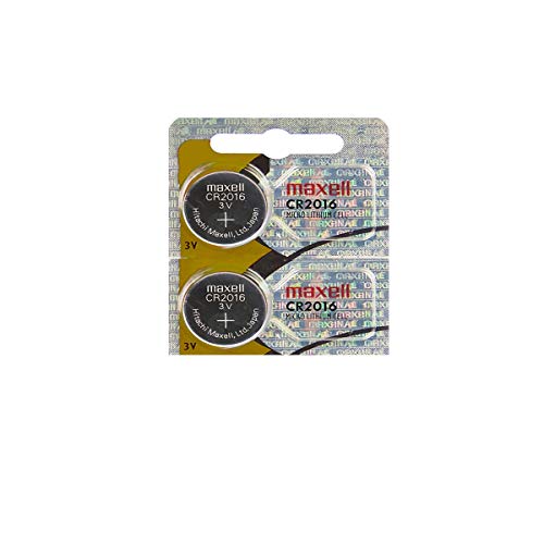 CR 2016 MAXELL LITHIUM BATTERIES (2 piece) 3V Watch 2016 New