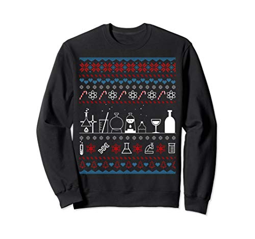 Science Medical Lab Ugly Christmas Sweater Chemistry Gifts Sweatshirt