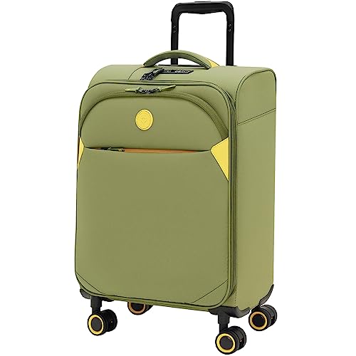 Verage Cambridge Lightweight Carry On Luggage,Softside Expandable Suitcase with Spinner Wheel (20-Inch, Green)