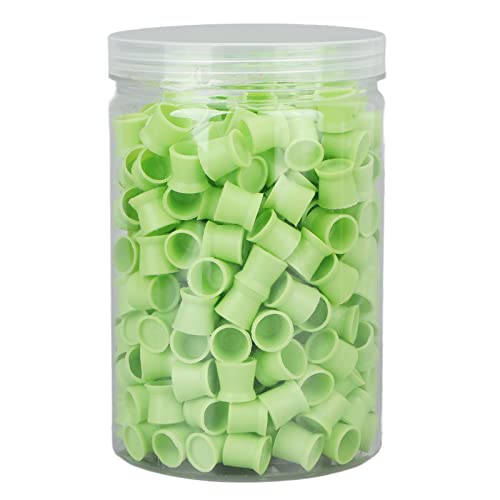 Tattoo Ink Cups-300pcs Plastic Silicone Tattoo Ink Cups For Tattoo Permanent Makeup Container Cap Tattoo Accessory,Tattoo Ink,Tattoo Supplies,Tattoo Kits(green)
