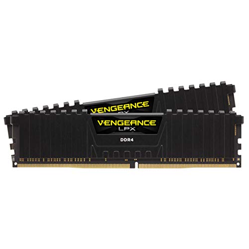 Corsair Vengeance LPX 16GB (2x 8GB) DDR4 3600(PC4-28800) C18 1.35V Desktop Memory -Black