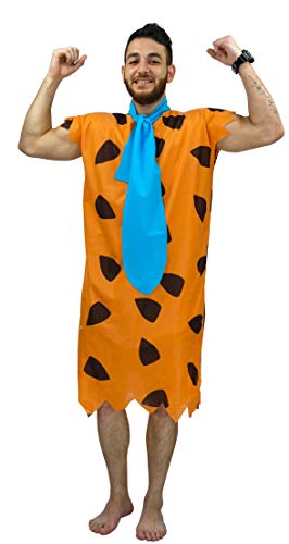 Maxim Party Supplies Men's Caveman Adult Costume Halloween Includes Tunic and Tie