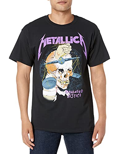 Metallica Men's Doris T-Shirt, Black, Large