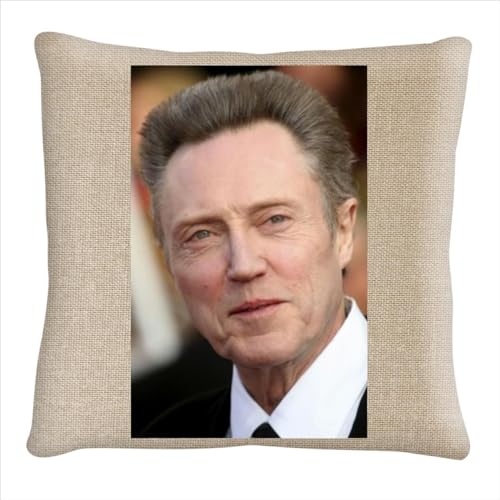 The Geary Stop Christopher Walken - Pillow Cover Case GSTP #G298988, 20X20, Oatmeal